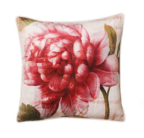 Rosea 45x45cm Cushion, Red