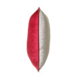 3CT964M_Velvet_Sheen_Duo_45x45cm_Red_Grey_Sideview