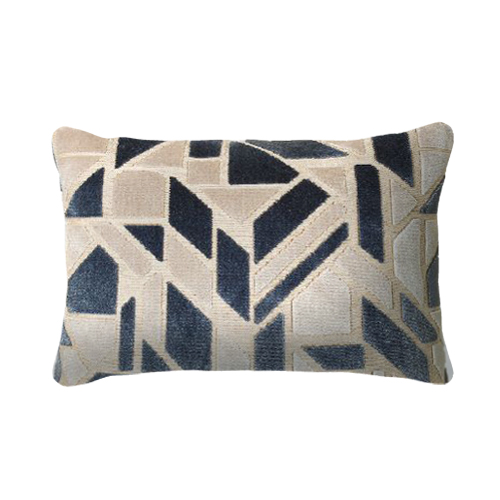 Shard 35x50cm Cushion, Navy