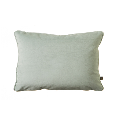 velour oblong duck egg