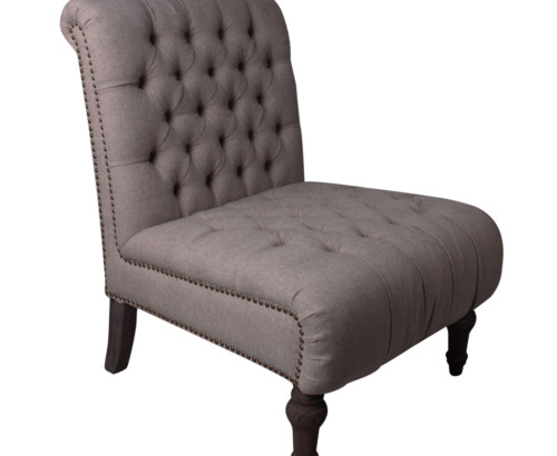 Windsor, Grey, Faux Linen